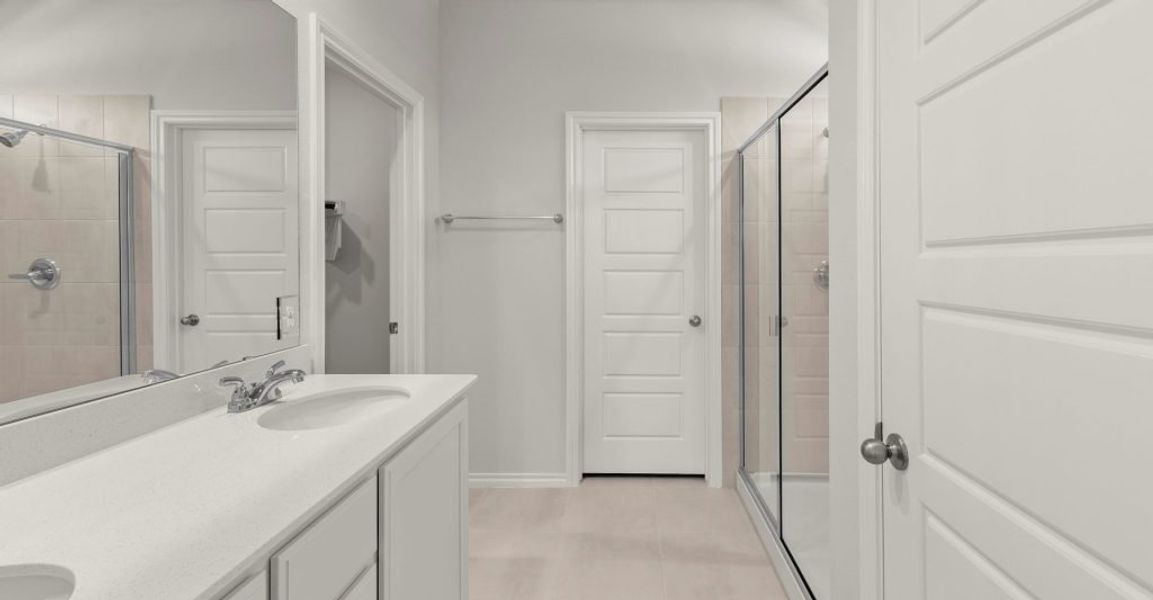 Representative exterior photo of a completed home built from the Raleigh by Impression Homes in Baker Farms, Cleburne, TX (Image 18).