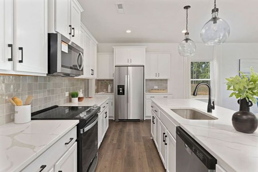 Representative furnished interior of a home built from the Vale by True Homes in Terrace at Border Creek, Winston-Salem (Image 5).