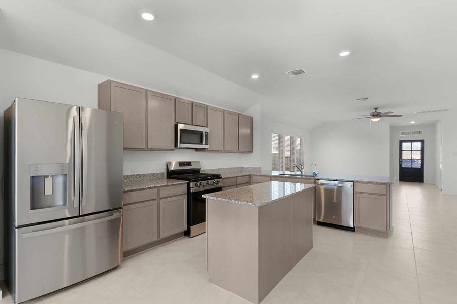 Furnished interior view inside a new home in Briarwood, Elgin (Image 6).