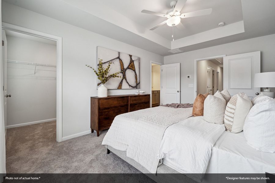 Furnished interior view inside a new home in Renaissance at White Oak, Garner (Image 17).