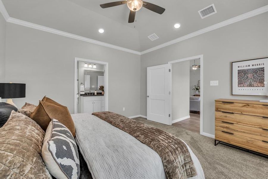 Furnished interior view inside a new home in , McGregor (Image 16).