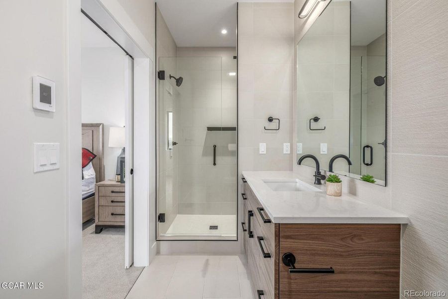 Furnished interior view inside a new home in , Granby (Image 39).