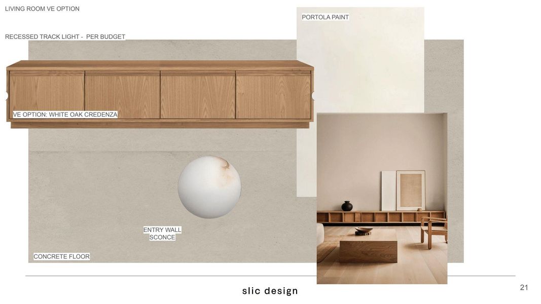 Luxury living room with seamless indoor-outdoor flow, oversized windows, and refined modern finishes.