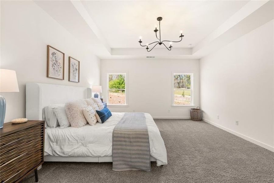Furnished interior view inside a new home in , Gainesville (Image 13).
