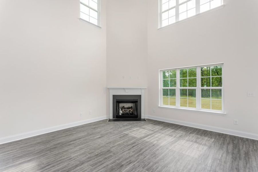 Representative unfurnished interior of a home built from the Jamestown by Keystone Homes NC in Royal Pines, Trinity (Image 28). Representative unfurnished interior of a home built from the Jamestown by Keystone Homes NC in Royal Pines, Trinity (Image 28).