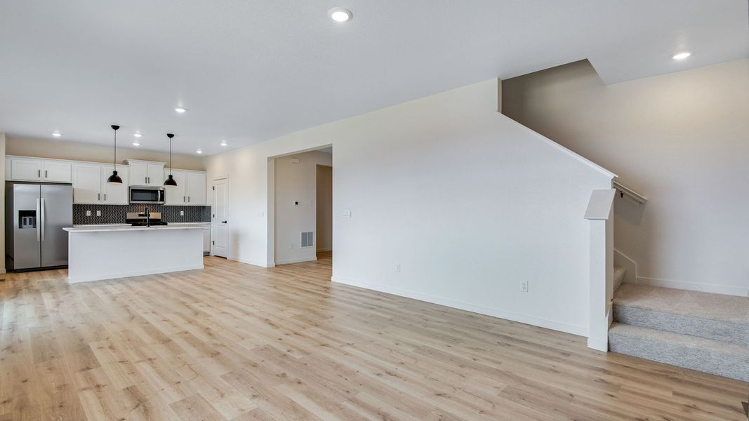 Spacious, unfurnished interior of a new home in Spring Valley Ranch, Elizabeth (Image 25). Spacious, unfurnished interior of a new home in Spring Valley Ranch, Elizabeth (Image 25).