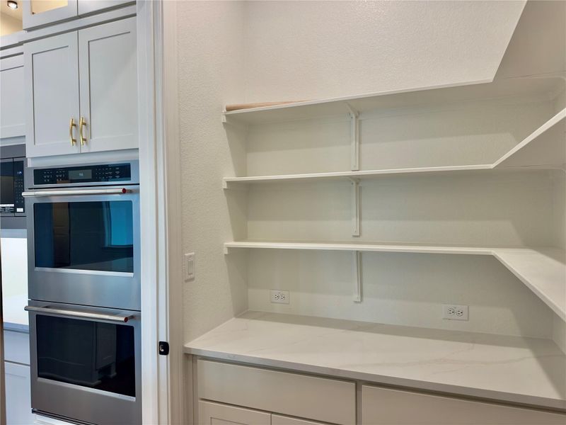 View of storage area