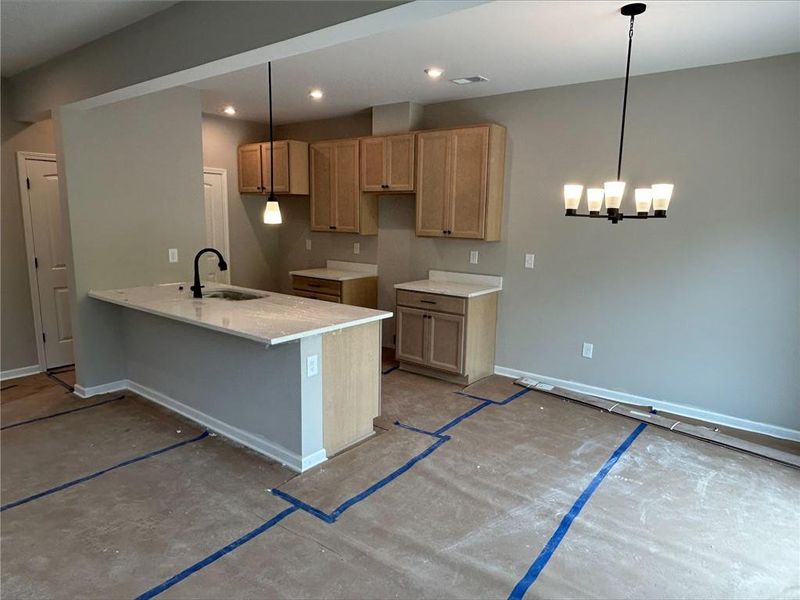 In-progress construction of a new home in Villas at Gold Creek, Dawsonville, GA (Image 7).