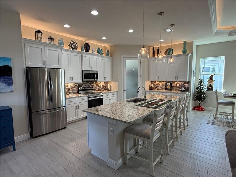 Furnished interior view inside a new home in , Polk City (Image 5).