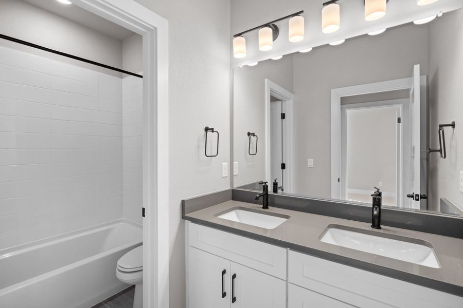 Representative furnished interior of a home built from the 5 by Trumark Homes in Trumark Homes at Sterling Ranch, Littleton (Image 17).