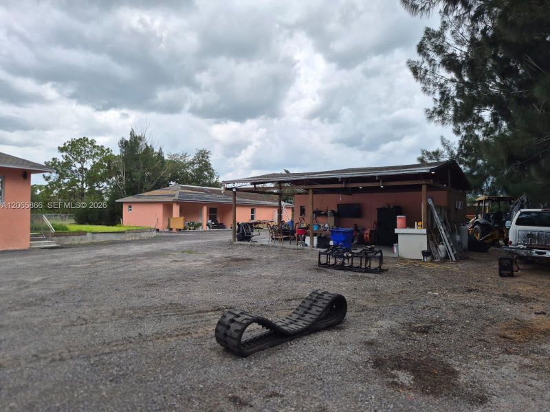 In-progress construction of a new home in , Clewiston, FL (Image 36).