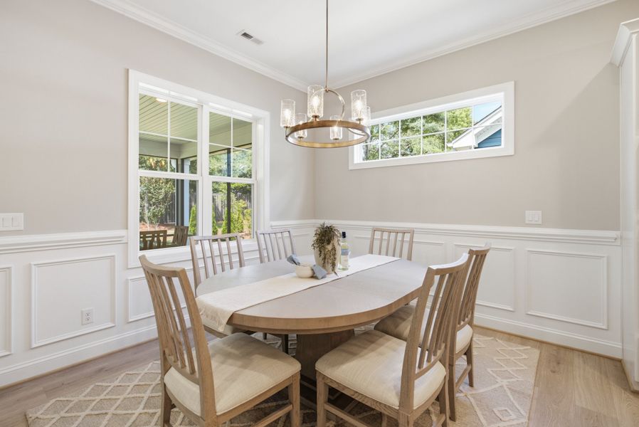 Representative furnished interior of a home built from the Causeway by Kent Homes in Terrapin, Leland (Image 20). Representative furnished interior of a home built from the Causeway by Kent Homes in Terrapin, Leland (Image 20).