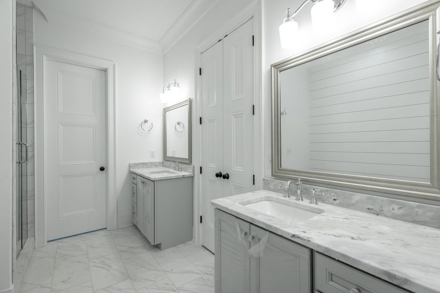 Furnished interior in a model home at River Gorge Ranch in River Gorge Ranch (Image 23).