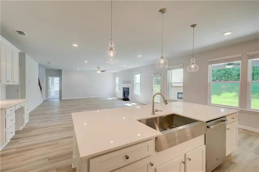 Furnished interior view inside a new home in Grandview at Millers Mill, Stockbridge (Image 9).