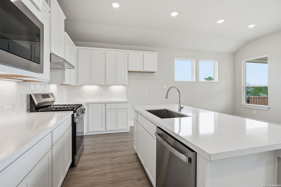 Furnished interior view inside a new home in Stillwater Ranch, San Antonio (Image 12).