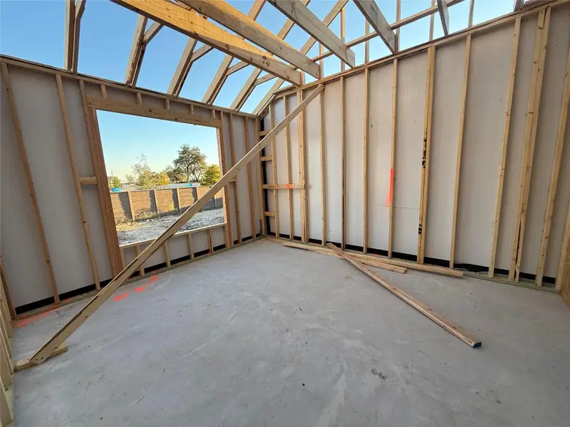 In-progress construction of a new home in Berry Creek Highlands, Georgetown, TX (Image 7).