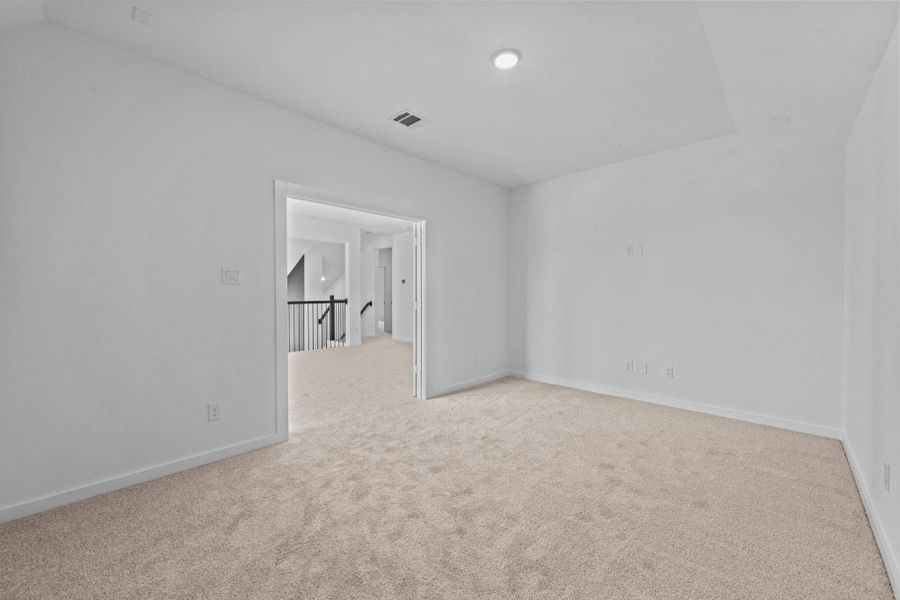 All enclosed media room ready for movie nights and making some noise. All enclosed media room ready for movie nights and making some noise.