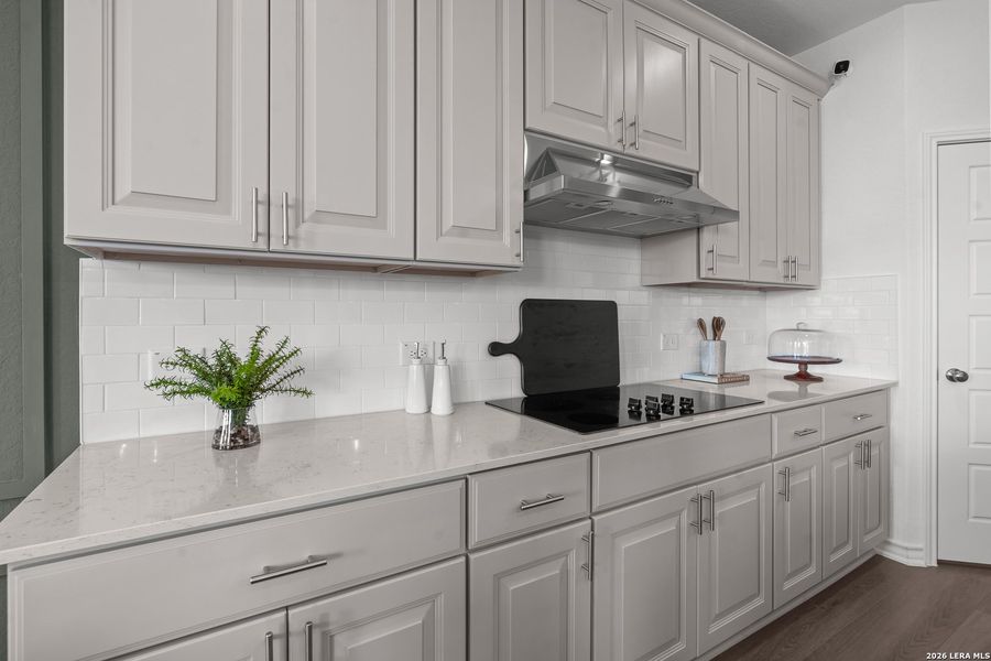 Furnished interior view inside a new home in Nopal Valley, San Antonio (Image 29).