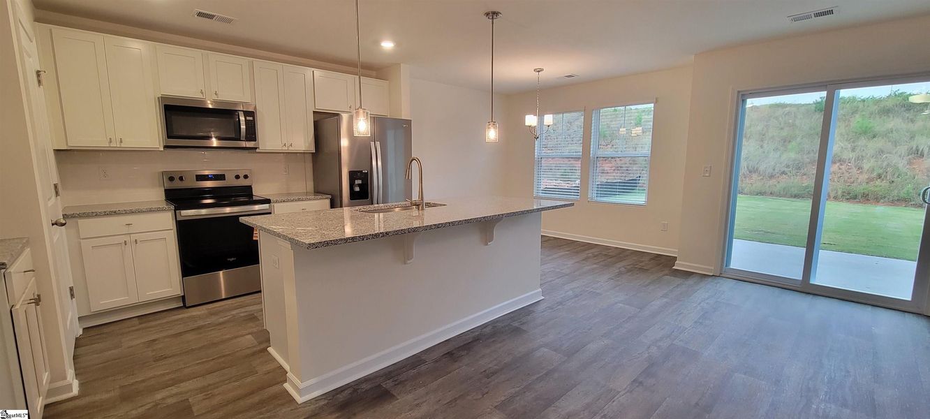Furnished interior view inside a new home in Hazelwood, Boiling Springs (Image 4). Furnished interior view inside a new home in Hazelwood, Boiling Springs (Image 4).