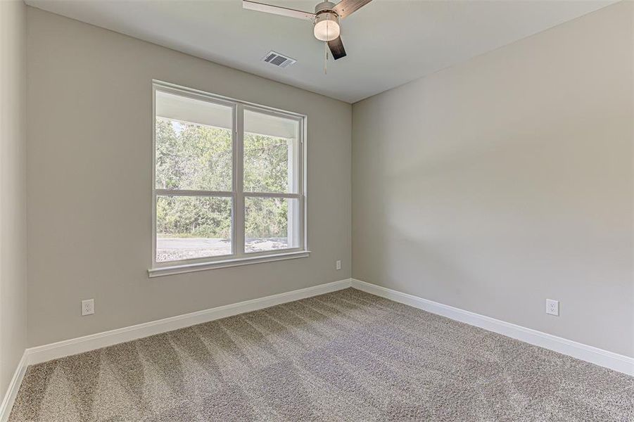 3rd Bedroom facing front.