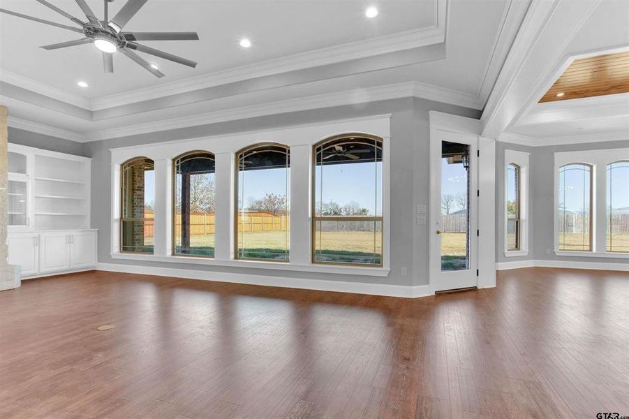 Spacious, unfurnished interior of a new home in , Hideaway (Image 24).