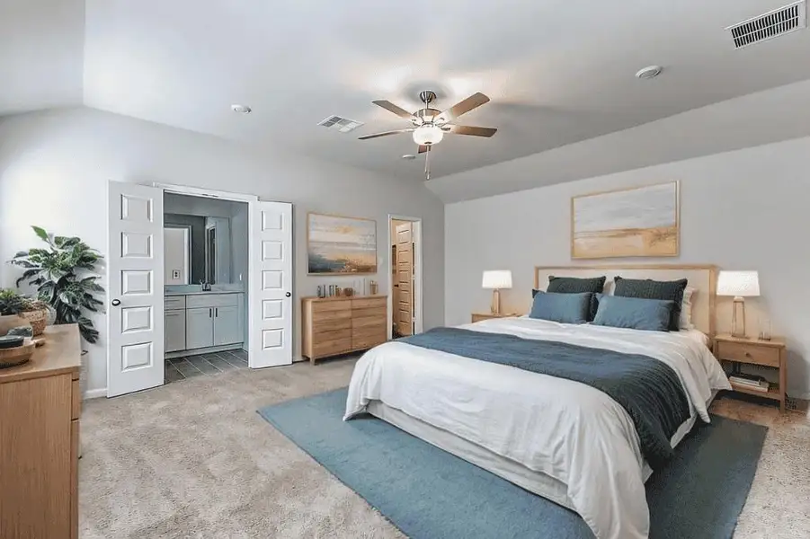 Furnished interior view inside a new home in , Houston (Image 3).