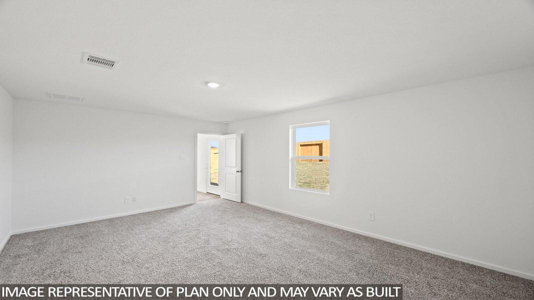 Spacious, unfurnished interior of a new home in Sunterra Lakes, Brookshire (Image 9).