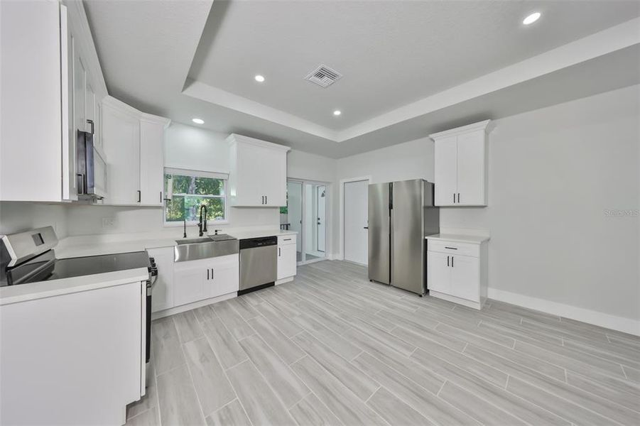 Furnished interior view inside a new home in , Tampa (Image 18). Furnished interior view inside a new home in , Tampa (Image 18).