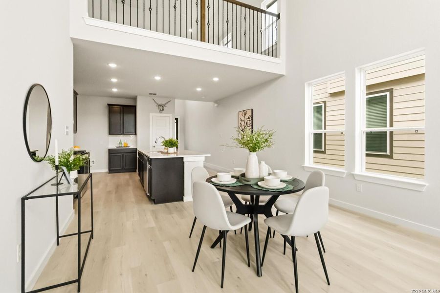 Furnished interior view inside a new home in Hickory Ridge, Elmendorf (Image 6).