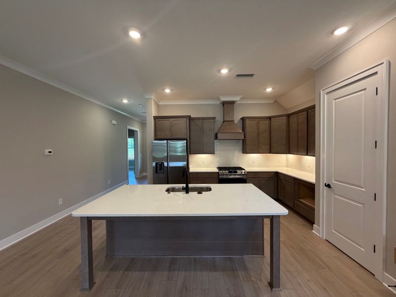 Furnished interior view inside a new home in Bluebird Hollow at Autumn Ridge, Spring Hill (Image 9).