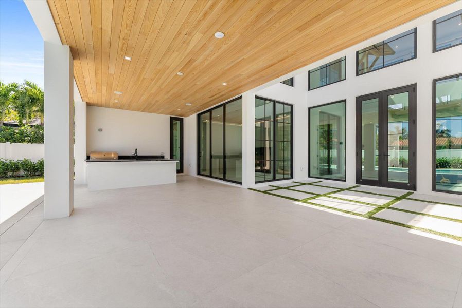 Front exterior of a new home in , Boca Raton, FL, highlighting curb appeal (Image 29). Front exterior of a new home in , Boca Raton, FL, highlighting curb appeal (Image 29).