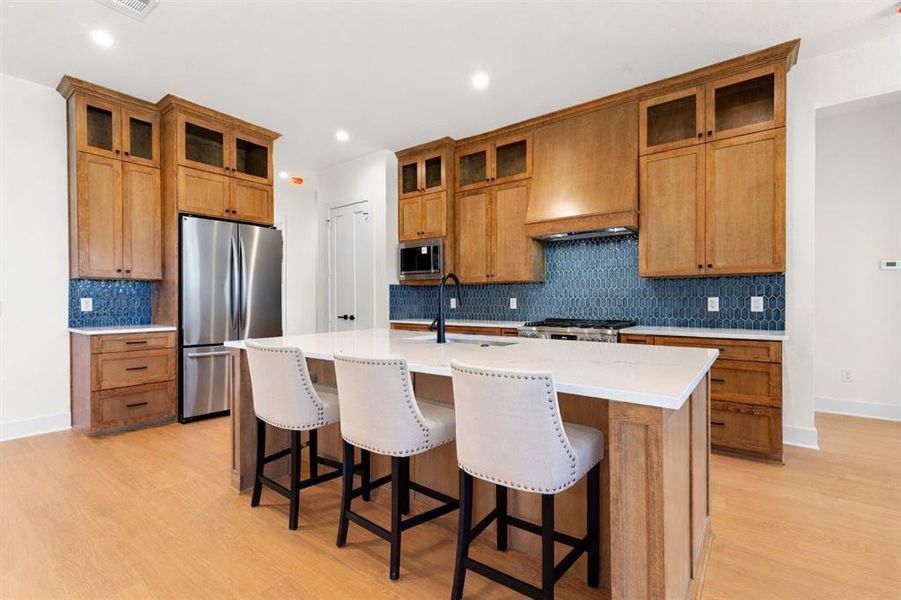 Furnished interior view inside a new home in , Sherman (Image 7).