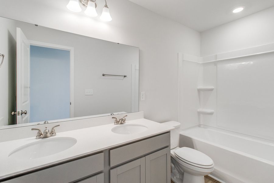 Furnished interior view inside a new home in Winston Point, Gilbert (Image 12).