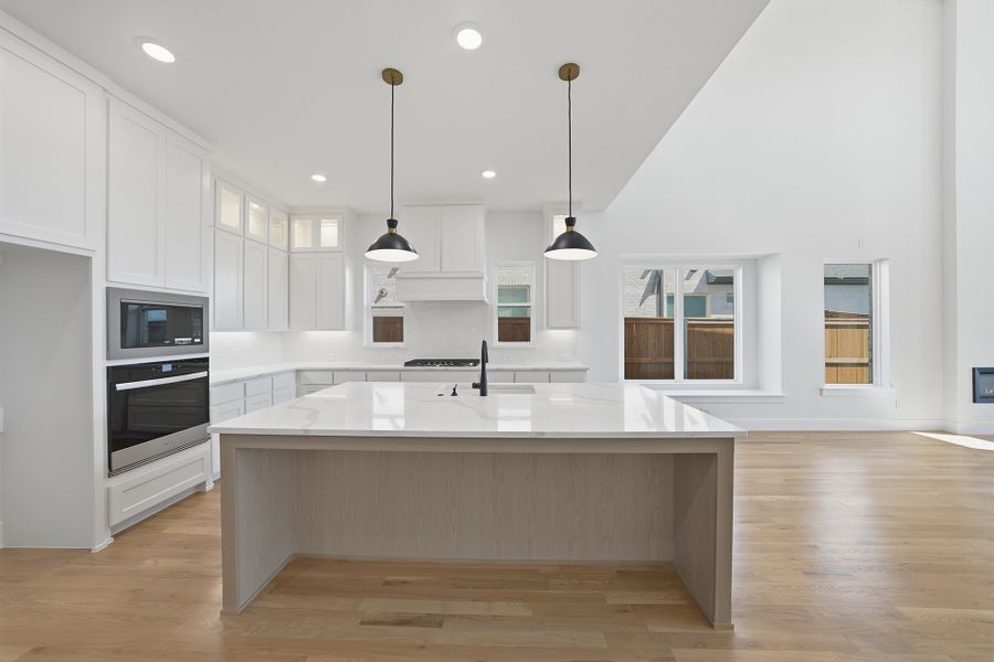Furnished interior view inside a new home in Aster Park, McKinney (Image 11).