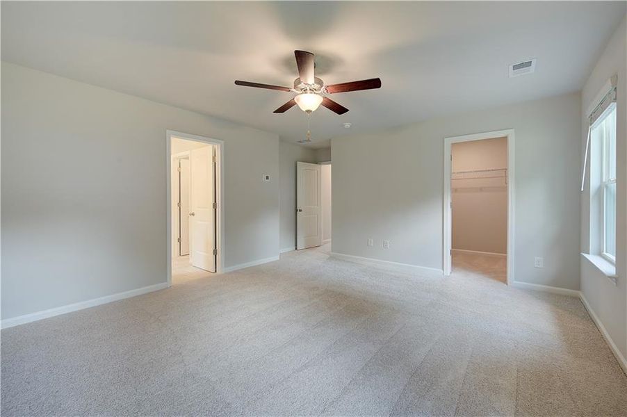 Spacious, unfurnished interior of a new home in Cooper Park, McDonough (Image 22).