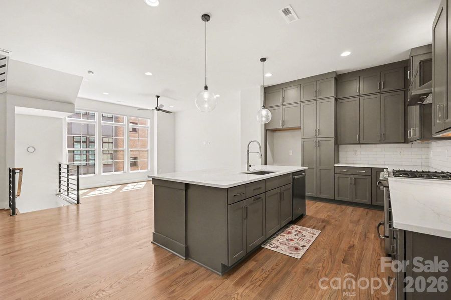Furnished interior view inside a new home in , Charlotte (Image 10).