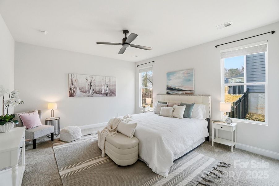 Furnished interior view inside a new home in , Cramerton (Image 8).