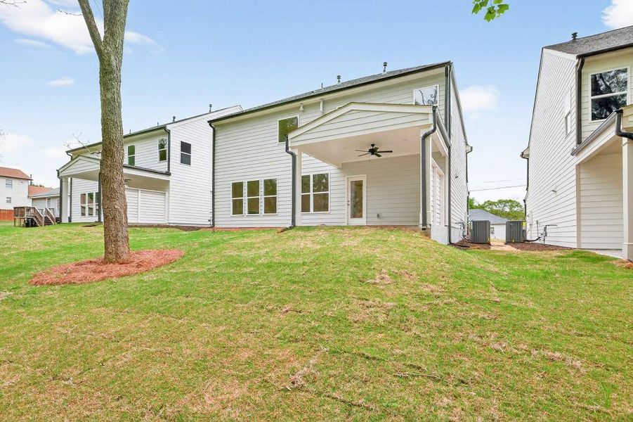 Exterior details and patio area of a home in , Sugar Hill (Image 22).