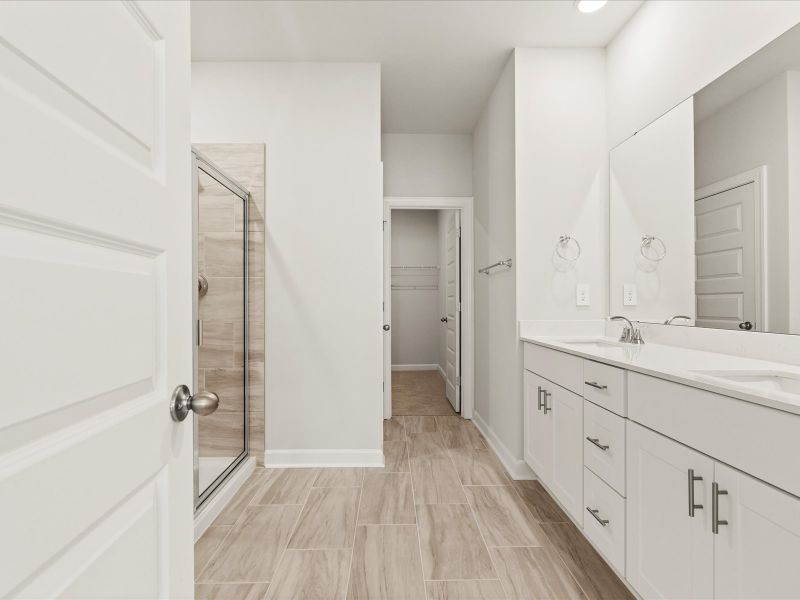 Furnished interior view inside a new home in Holland Park, Spartanburg (Image 9).