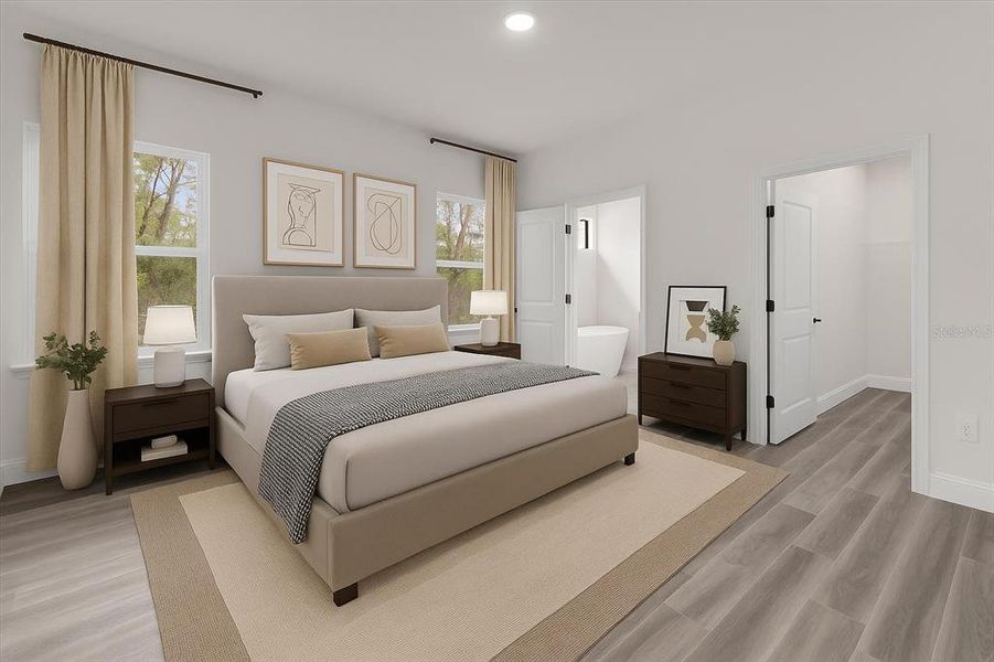 Spacious, unfurnished interior of a new home in , Ocala (Image 40).