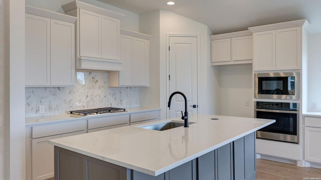 Furnished interior view inside a new home in VIDA, San Antonio (Image 12).