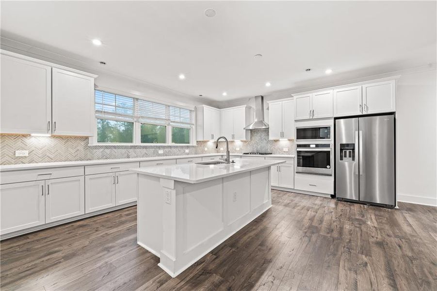 Furnished interior view inside a new home in Avondale Park: Townes, Avondale Estates (Image 9).