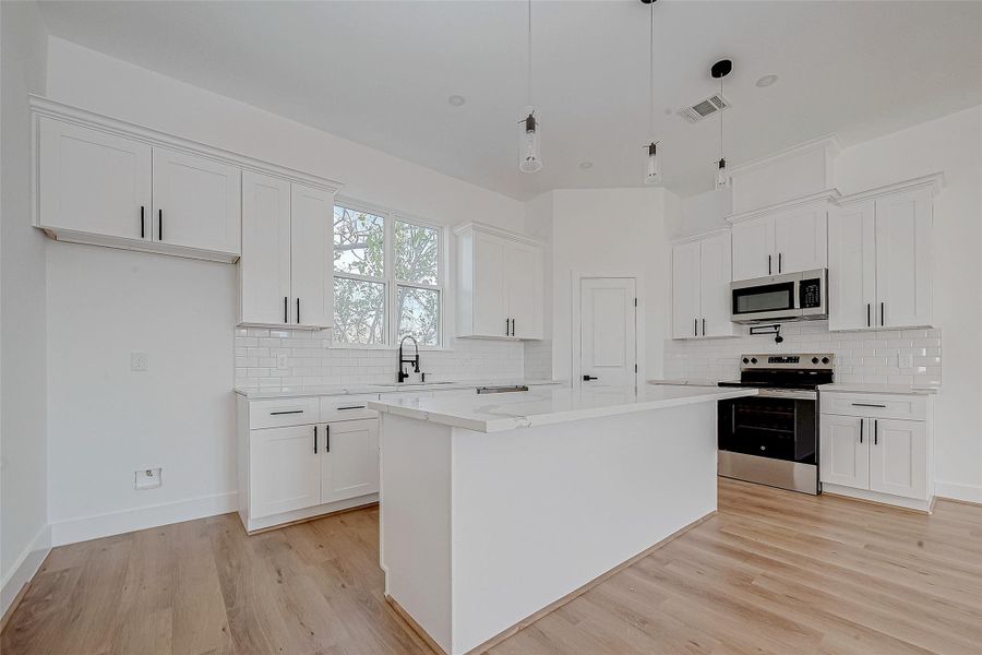 Furnished interior view inside a new home in , Houston (Image 12).