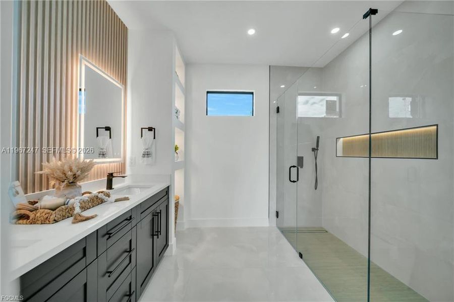 Furnished interior view inside a new home in , Lehigh Acres (Image 18).
