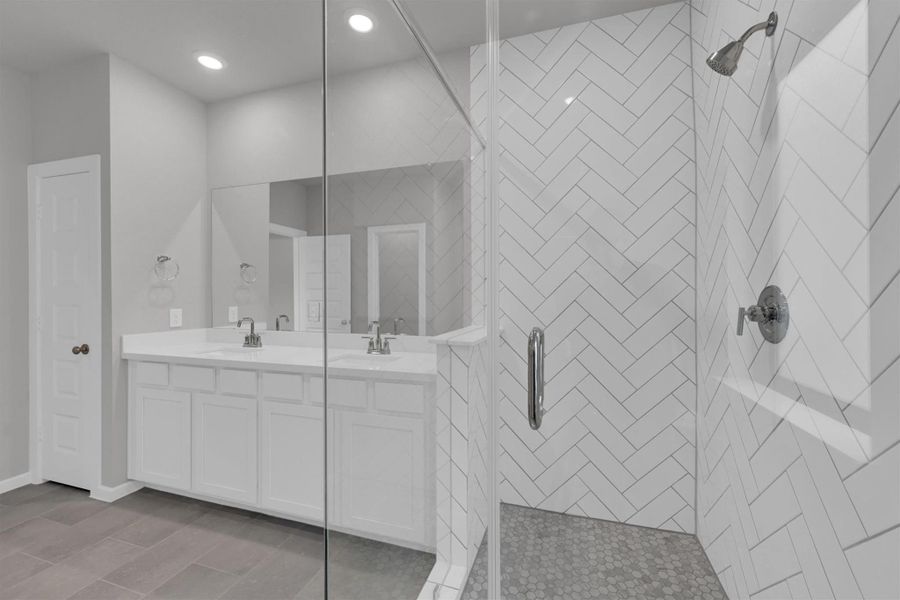 Furnished interior view inside a new home in Summer Place  35', Montgomery (Image 8).