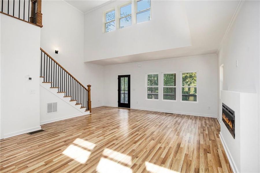 Spacious, unfurnished interior of a new home in , Villa Rica (Image 17).