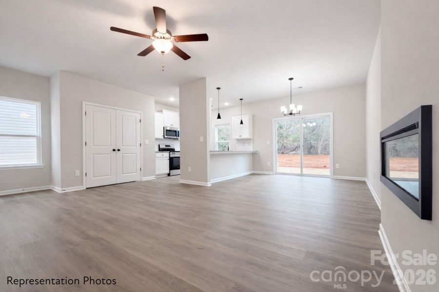 Spacious, unfurnished interior of a new home in , Charlotte (Image 24). Spacious, unfurnished interior of a new home in , Charlotte (Image 24).