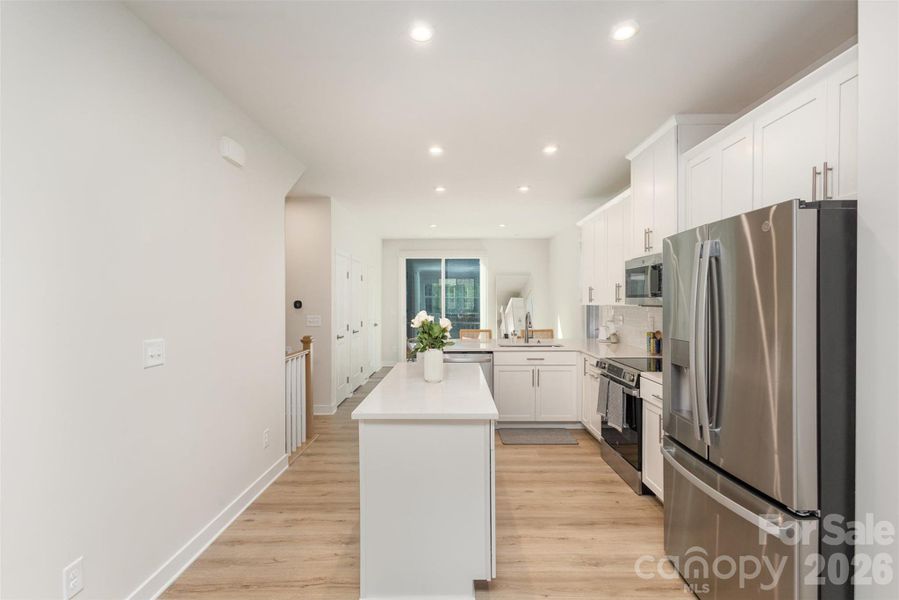 Furnished interior view inside a new home in , Charlotte (Image 11).