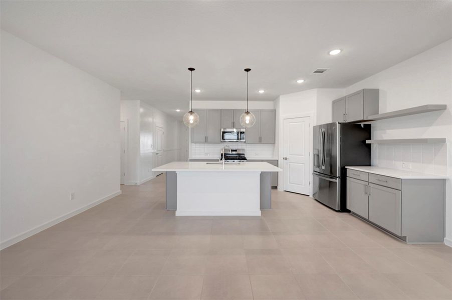 Gorgeous island kitchen