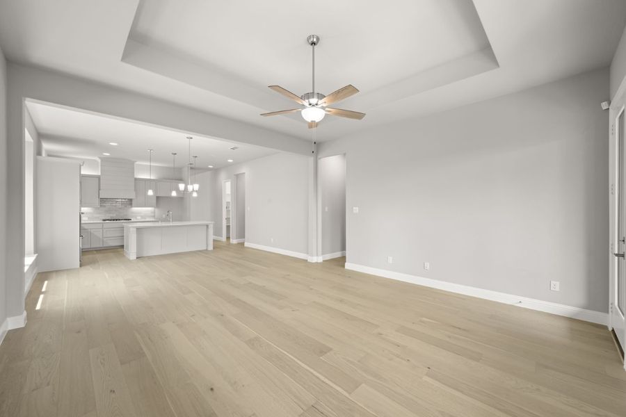 Representative unfurnished interior of a home built from the Austin by Windsor Homes in Walton Ridge, Corinth (Image 22). Representative unfurnished interior of a home built from the Austin by Windsor Homes in Walton Ridge, Corinth (Image 22).